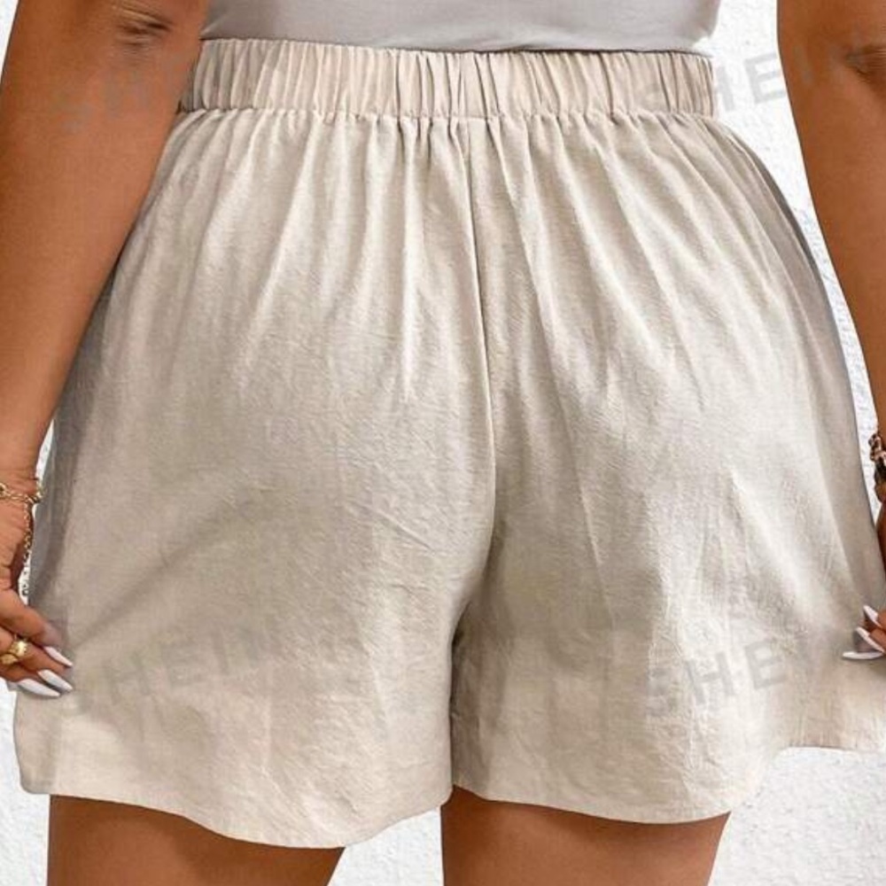 Linen skort nwt - Picture 2 of 6